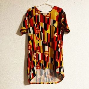 Lularoe Geometric Shirt Christmas Ornaments Xmas Bulb Top